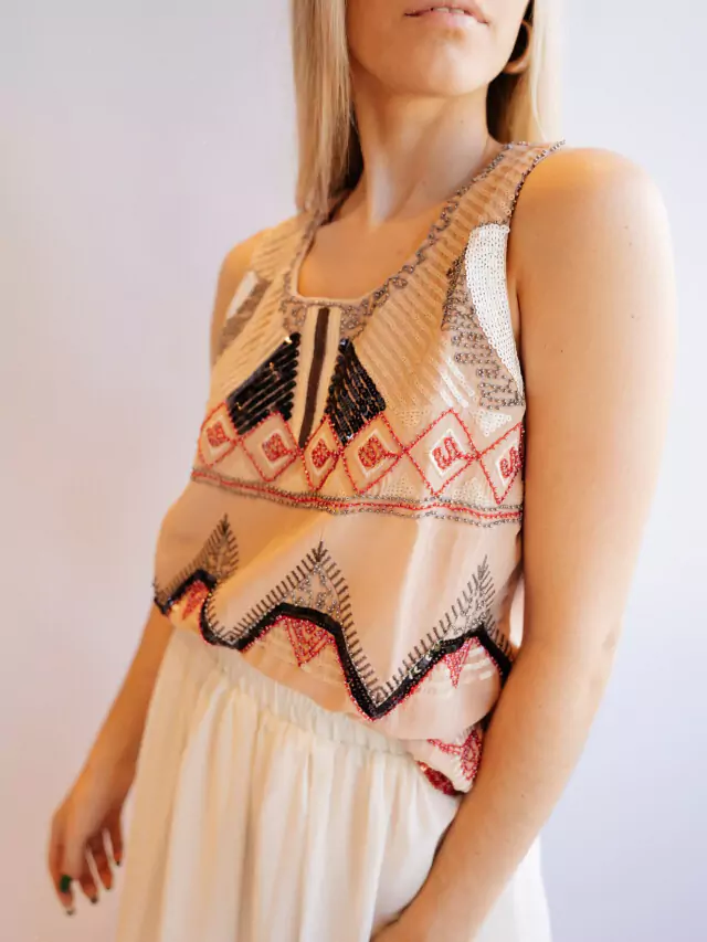 BLUSA CREMA (61686)