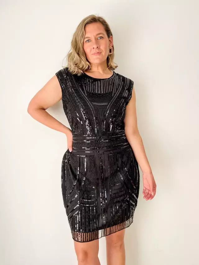 VESTIDO CORTO DE FIESTA (69430)