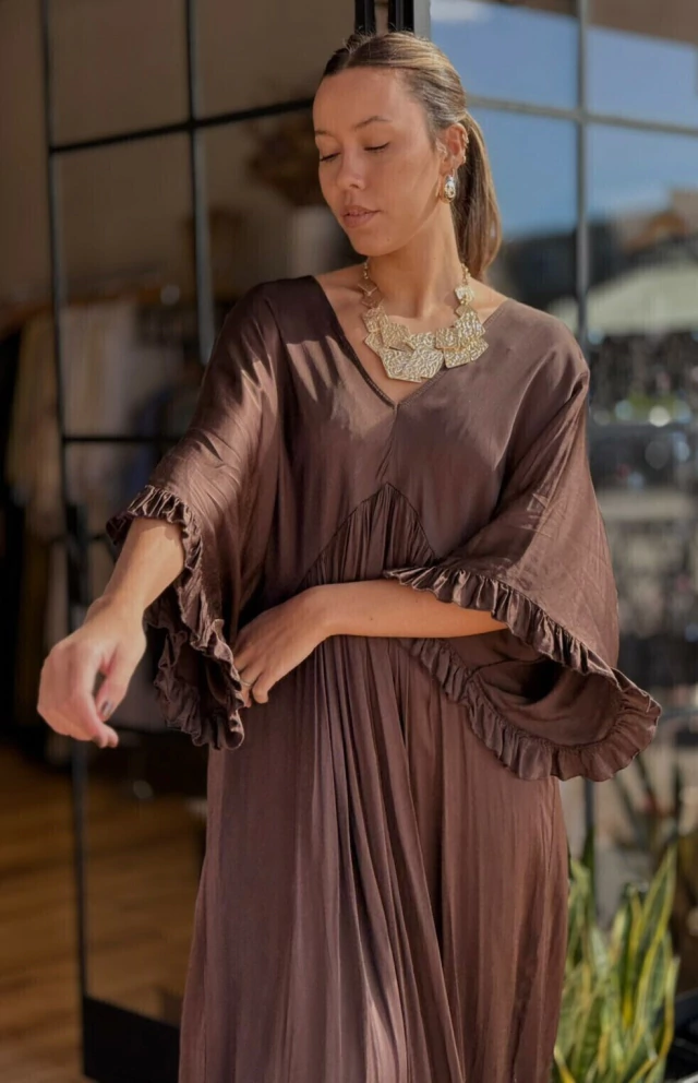 VESTIDO DE SEDA (70295)