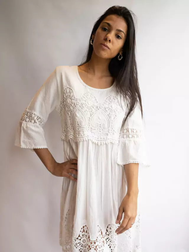 VESTIDO PUNTILLAS JENNA (62403)